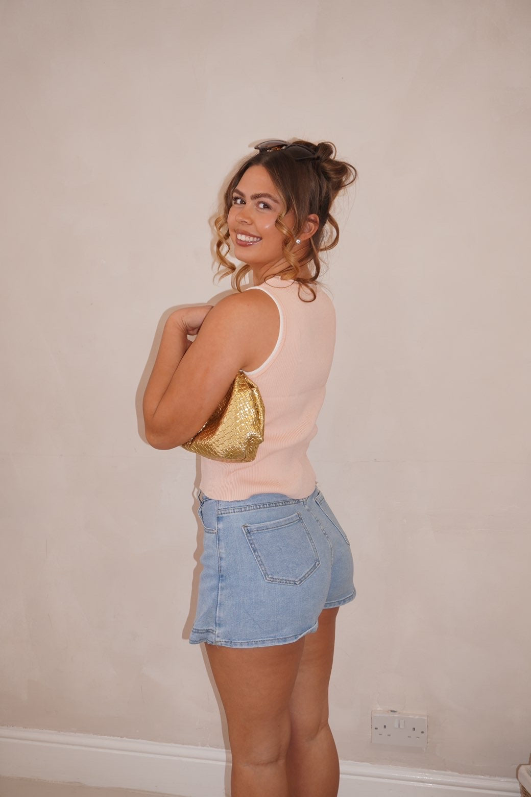 ‘Form’ Skort In Blue