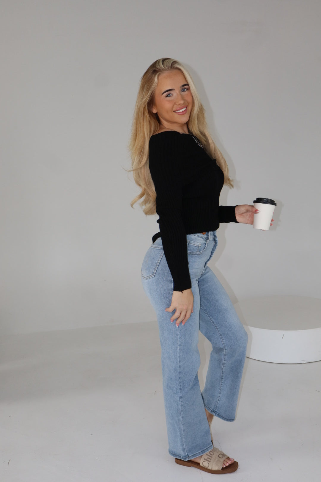 'Selene' Top In Black