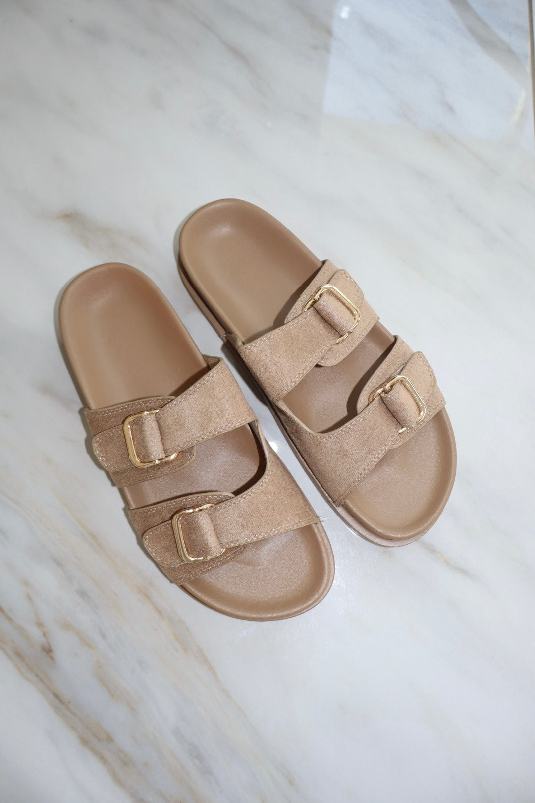 ‘Strap’ Sandal In Taupe