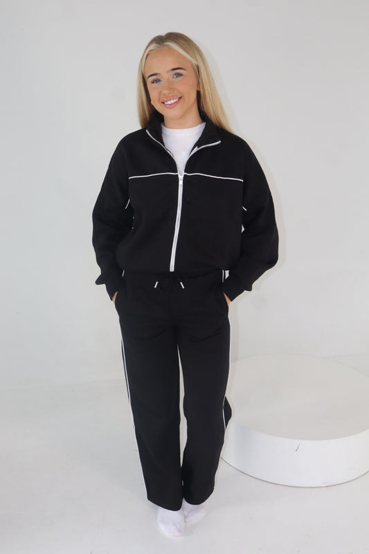 'Cloud' Tracksuit In Black