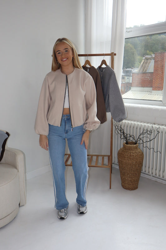 'Zara' Jacket In Beige